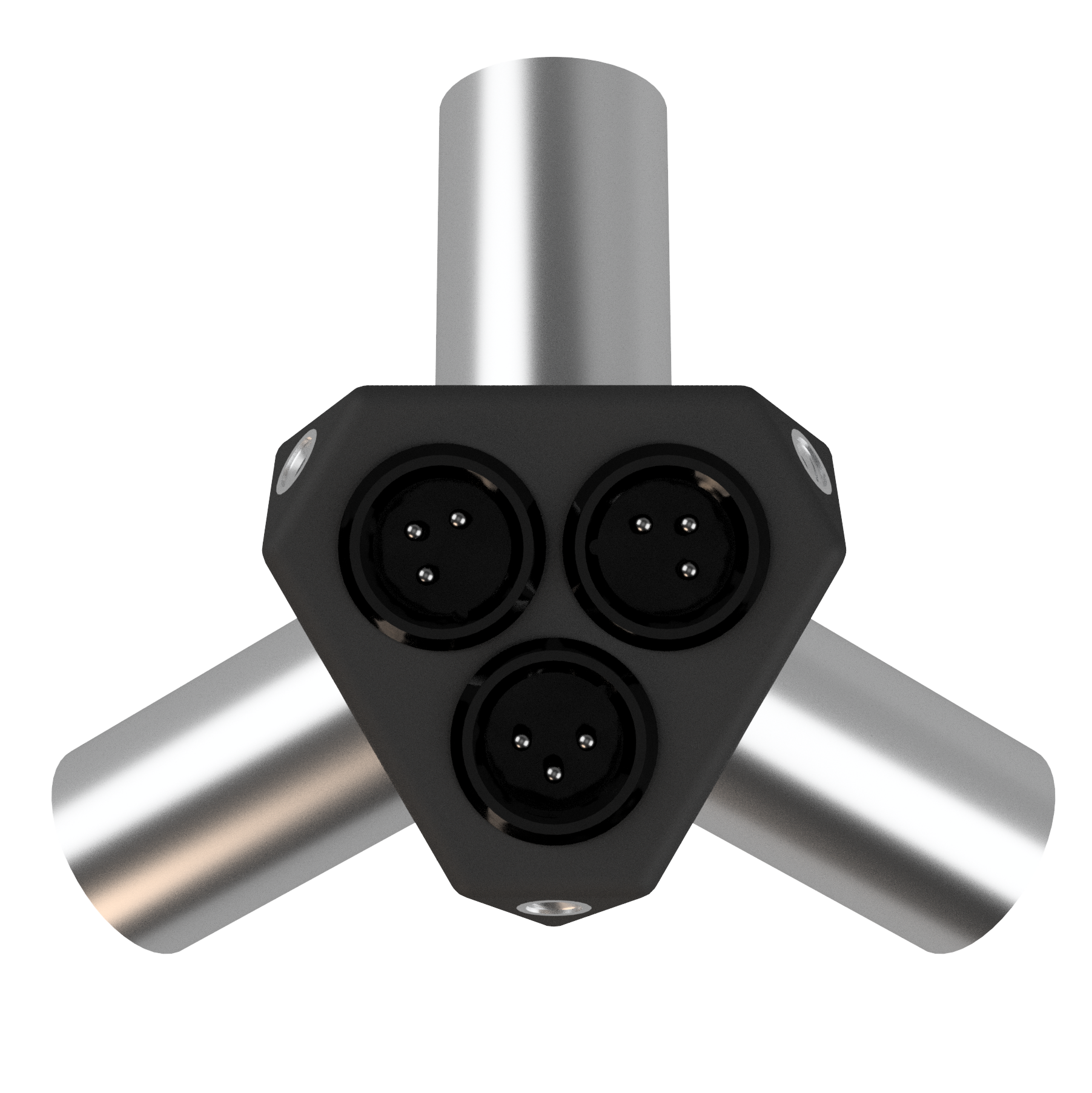 Tetra Mic – 360° Triple Capsule Dynamic Microphone (3 XLR Outs)