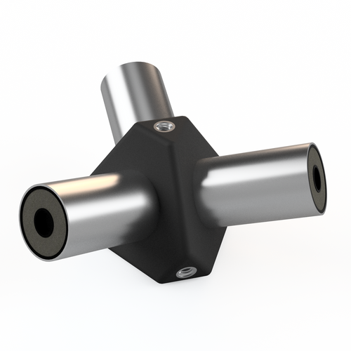 Tetra Mic – 360° Triple Capsule Dynamic Microphone (3 XLR Outs)