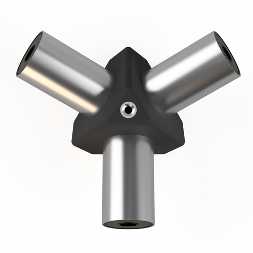 Tetra Mic – 360° Triple Capsule Dynamic Microphone (3 XLR Outs)